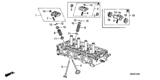 Valve - Rocker Arm for 2003 Honda CR-V #0
