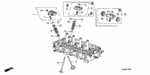 14620RAAA00 - Engine: ARM ASSY., ROCKER for Honda Image