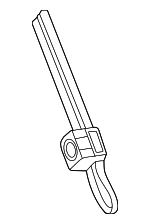 68641184AA - : Glove Box Support for Jeep: Gladiator, Wrangler Image