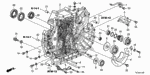 21101RG0A00 - Transmission - Automatic: PLATE, BEARING SETTING for Honda Image