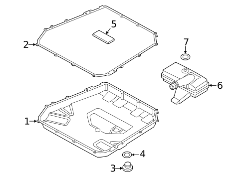 Transaxle Parts for 2012 Audi S4 #0