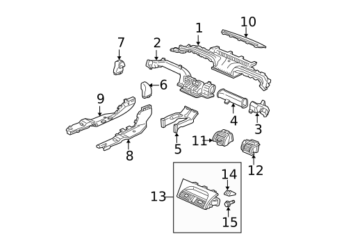 Ducts for 2004 Acura TL #0