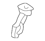 3B0881920A71N - Body: Headrest Guide for Volkswagen Image