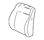 1E0881775C - Body: Seat Back Pad for Volkswagen Image