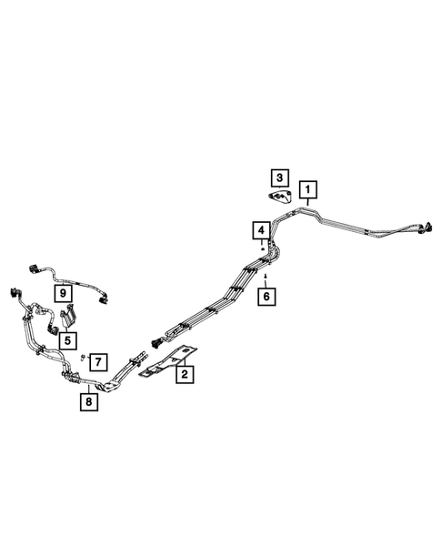 Fuel Lines for 2016 Jeep Renegade #3
