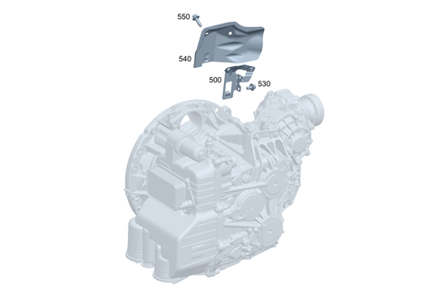 Shielding and Soundproofing At Engine, Transmission, Front Axle Transmission for 2026 Mercedes-Benz CLA45 AMG S #0