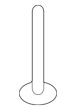 54459JA000 - Suspension: Suspension Cross-member Mount Bolt for Nissan: Altima, Maxima, Murano, Pathfinder Image