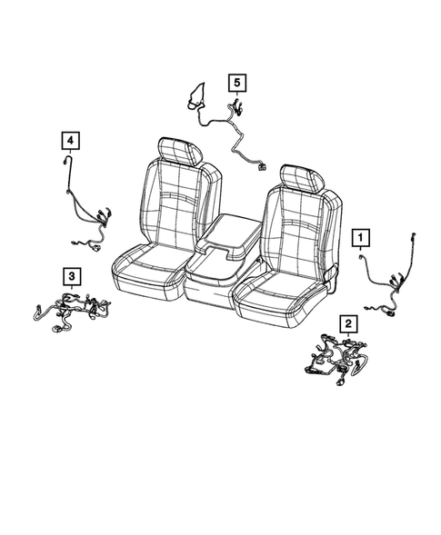 Wiring, Body and Accessories for 2021 Ram 3500 #7