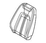 D49R88182 - Body: Seat Back Pad for Mazda Image