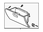 77510S3YA01ZA - Body: Glove Box Assembly for Honda: Insight Image
