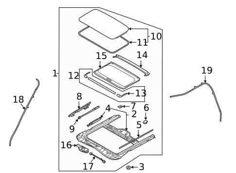 Sunroof for 2023 Kia Soul #0