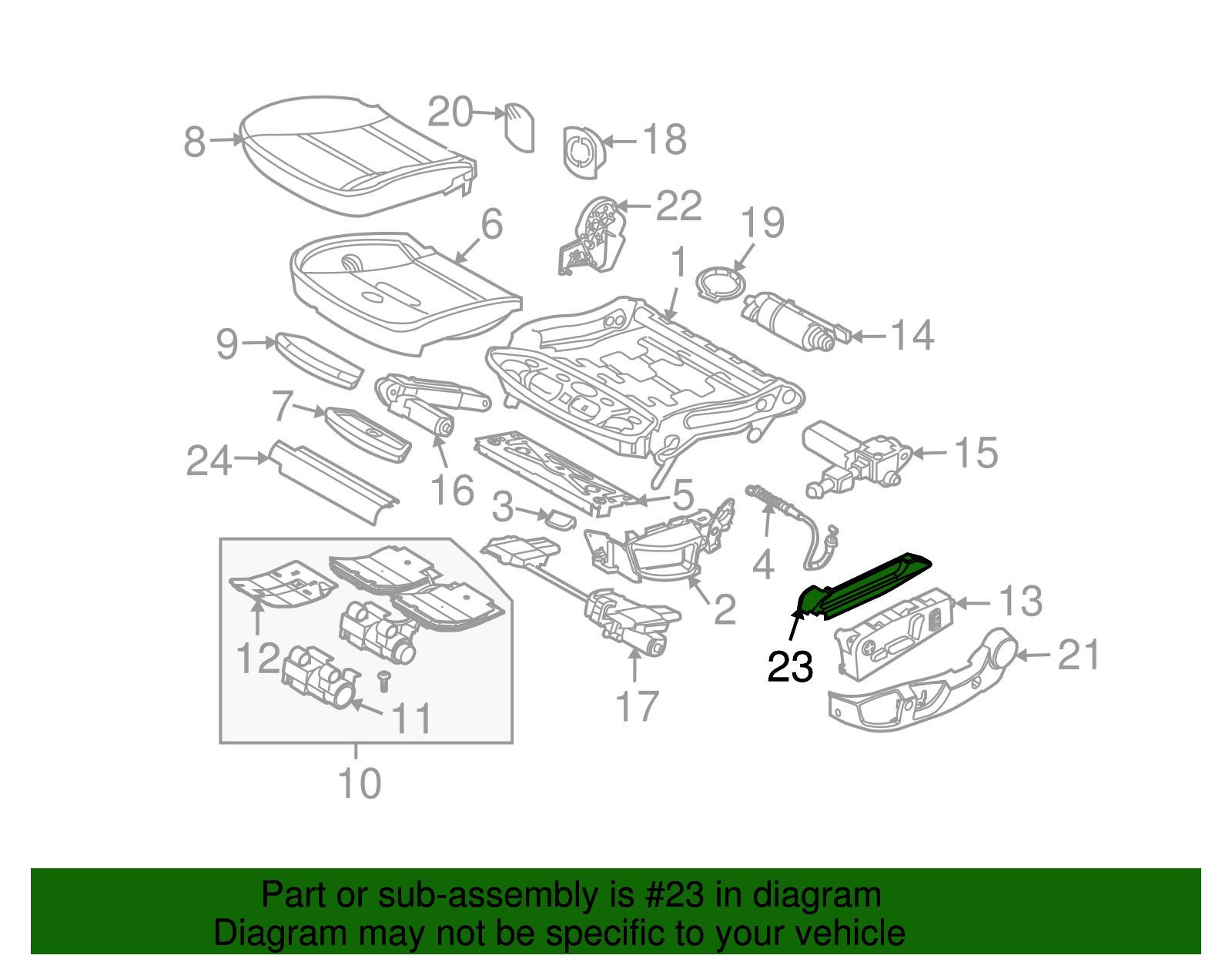 Side Trim - BMW (52-10-7-015-636)