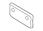 51117431159 - Body: License Plate Bracket for Mini Image