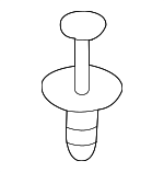 51111908077 - Body: Spoiler End Rivet for Mini Image