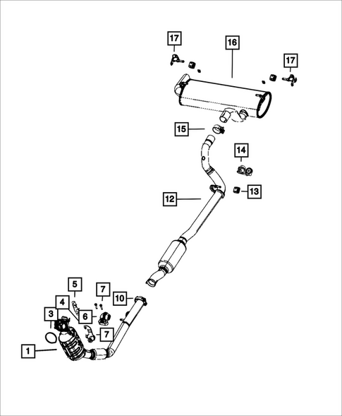 Exhaust System for 2026 Jeep Wrangler #2