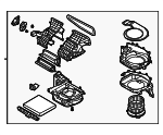 97100CL010 - HVAC: Blower Assembly for Hyundai: Santa Fe Image
