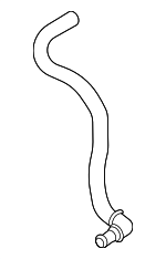 8W1819350B - Cooling System: Heater Hose for Audi: A4, A4 allroad, A4 Quattro, A5 Quattro, A5 Sportback Image