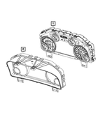 68608514AB - : Instrument Panel Cluster for Mopar Image