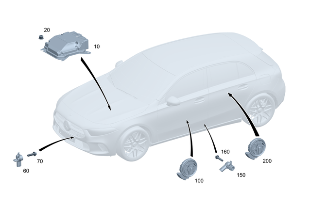 1779004806 - Electrical System: Control Unit for Mercedes-Benz: 180b, GLA250, GLA35 AMG, GLA45 AMG Image image