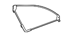 25181011209E28 - Body: Blind for Mercedes-Benz Image