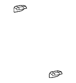 184350S020 - Exhaust: Rear Shield for Toyota: Sequoia, Tundra Image