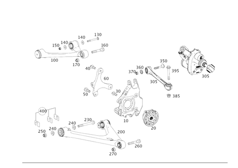 Rear Axle Mount for 2018 Mercedes-Benz AMG GT R #0