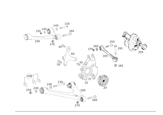 910143012003 - Rear Axle: Hexalobular Screw for Mercedes-Benz Image image