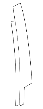 51337258309 - Body: Applique for BMW: 320i, 320i xDrive, 328d, 328d xDrive, 328i, 328i xDrive, 330e, 330i, 330i xDrive, 335i, 335i xDrive, 340i, 340i xDrive, ActiveHybrid 3, M3 Image