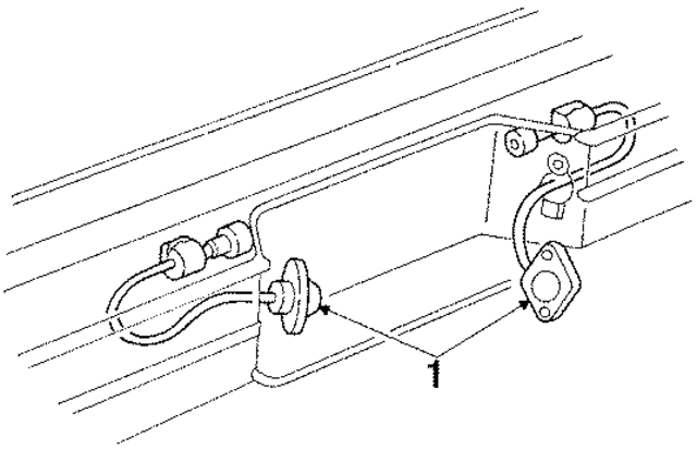 88968463 - Electrical: License Lamp for GM Image