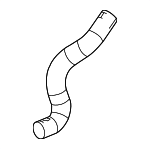 15681527 - Belts &amp; Cooling: Radiator Coolant Hose for Chevrolet: Equinox | GMC: Sonoma | Pontiac: Torrent Image