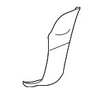 93801787 - Body: Lower Molding for GM Image