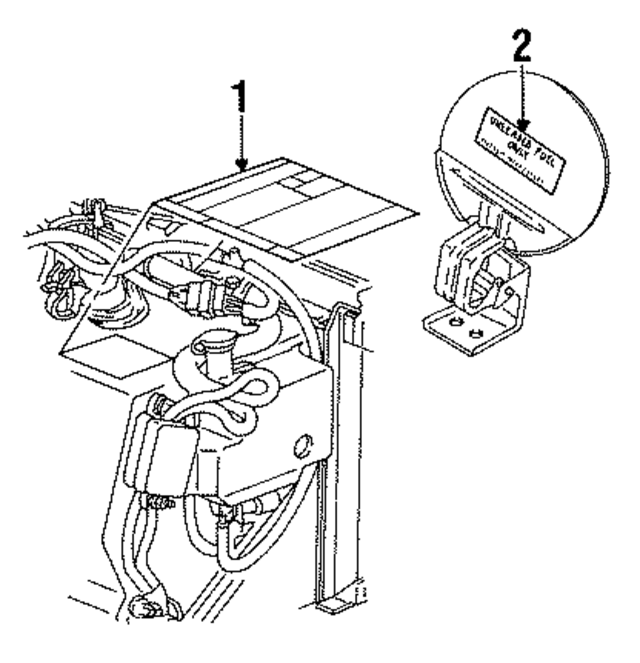 4855100AG - Body: Emission Label for Mopar Image