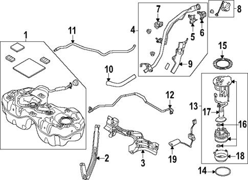 Fuel System Components for 2025 Mazda CX-70 #0
