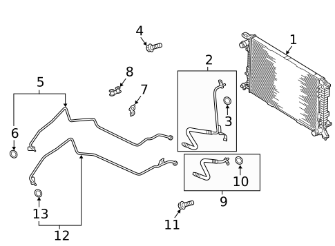 Trans Oil Cooler for 2025 Porsche Macan #0