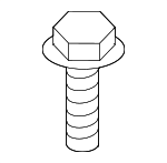 54459EN00A - Suspension: Strut Mount Bolt for Nissan: ARIYA, Cube, Juke, LEAF, NV200, Qashqai, Rogue, Rogue Select, Rogue Sport, Sentra, TITAN, Versa Image