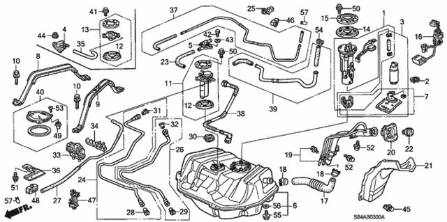 Fuel Tank for 2002 Honda Accord #0