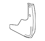 63855ED900 - : Mud Guard for Nissan Image