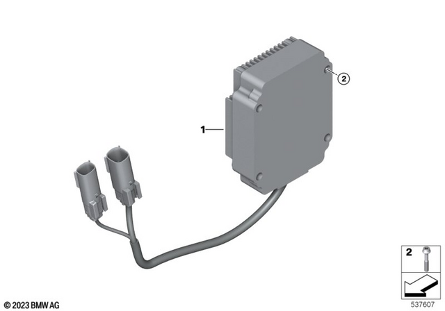 61427914268 - General Electrical System: Dc/Dc-Torque Converter -  for BMW-Motorrad Image