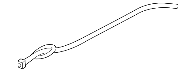 34ルート  +1 34406792264 - 2012-2020 BMW Park Brake Cable Guide Tube (34