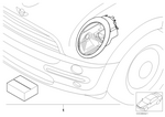 63130395398 - Retrofitting / Conversion / Accessories: Install.Kit, Xenon Light for Mini Image