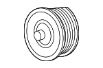 C2D21152 - Cooling System: Idler Pulley for Jaguar Image
