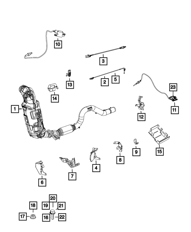 6106301AA - Electrical: Hex Washer Head Bolt for Mopar Image