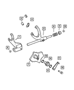 5159105AA - : Transfer Case Sector for Mopar Image