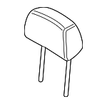 52207256489 - Body: Headrest, Outer for BMW: X3 Image
