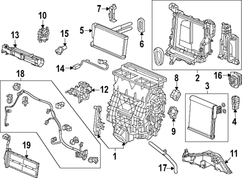 Switches & Sensors for 2025 Honda CR-V #1