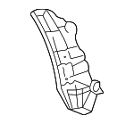 88970445 - Body: Splash Shield for Pontiac: Vibe Image