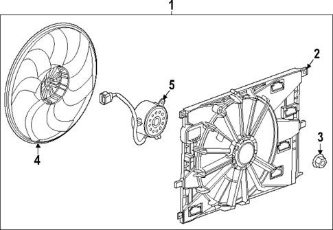 Cooling Fan for 2025 Buick Envista #0