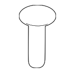 25526456 - Body: Hood Adjust Bolt for GM Image