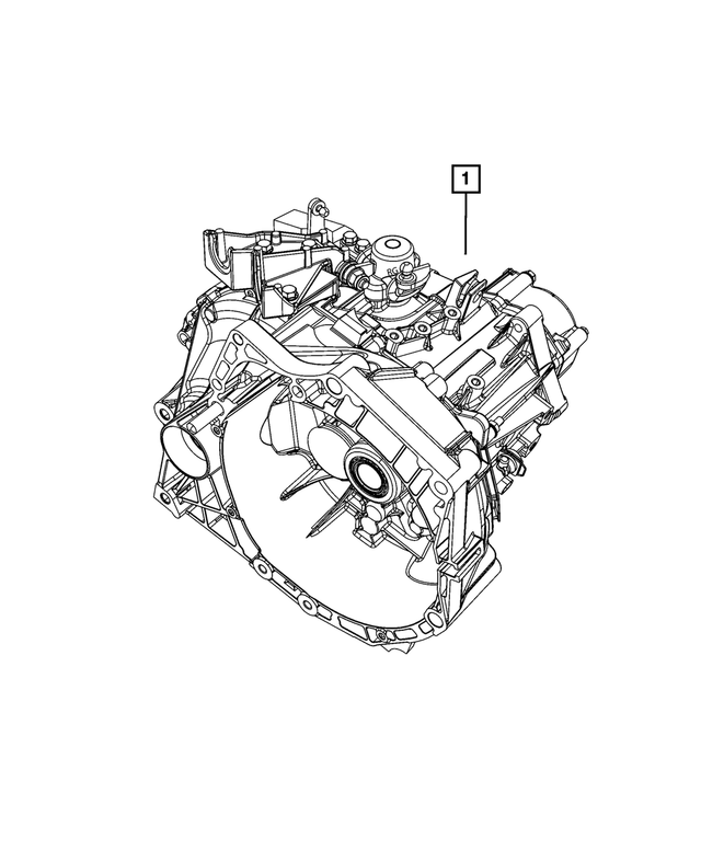 68219784AA - C510; 5-Speed; Manual Transaxle: 5 Speed Transmission for Mopar Image