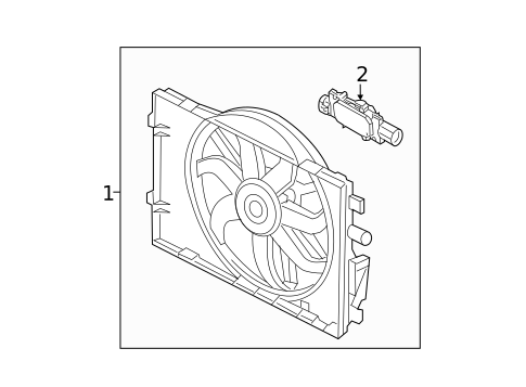 Cooling Fan, Clutch & Motor for 2011 Lincoln MKZ #0